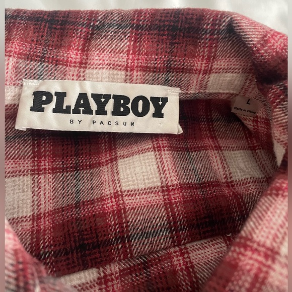 Vintage style Playboy Flannel - Picture 4 of 9